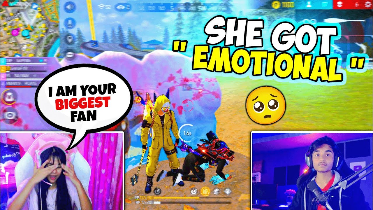 Cute Girl Fan Did This With Me 😱 Must Watch - Garena Free Fire