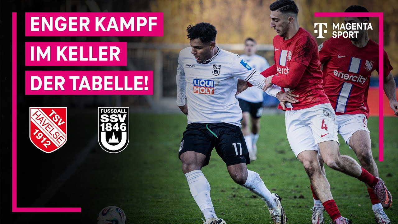 TSV Havelse - SSV Ulm 1846, Highlights mit Live-Kommentar | 3. Liga | MAGENTA SPORT