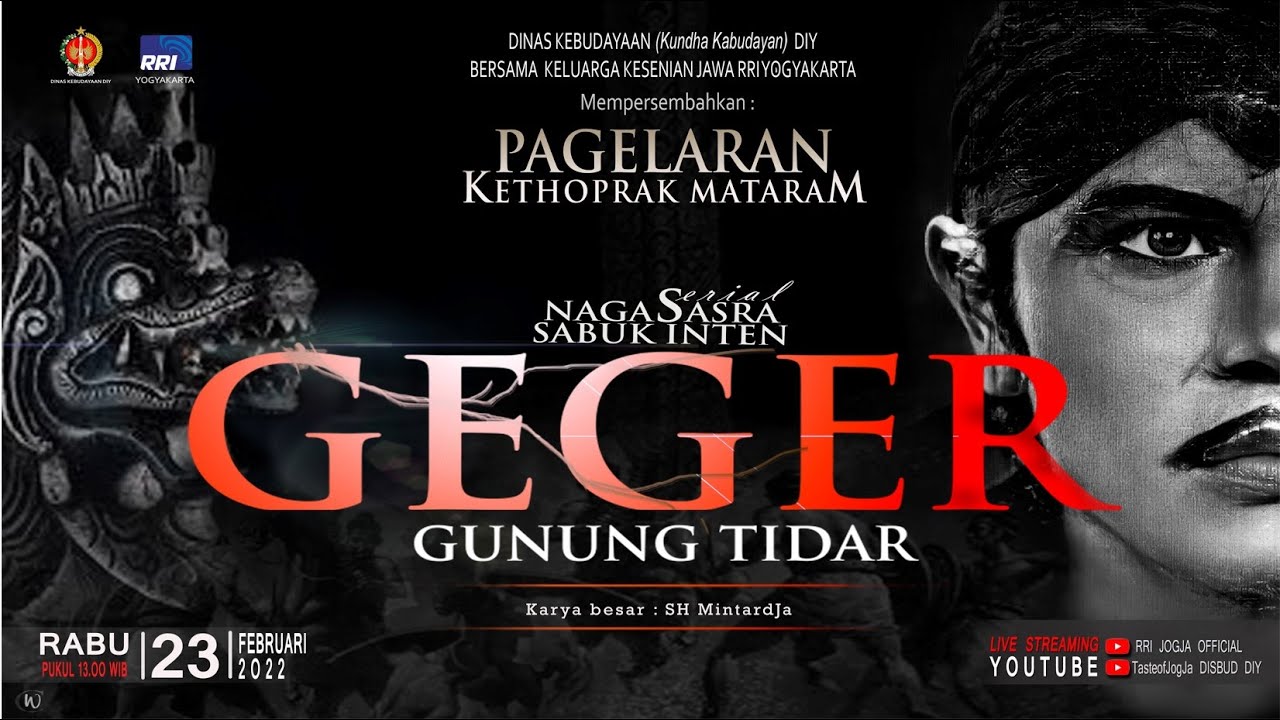 Pagelaran Daring Kethoprak Mataram || Nagasasra Sabuk Inten 