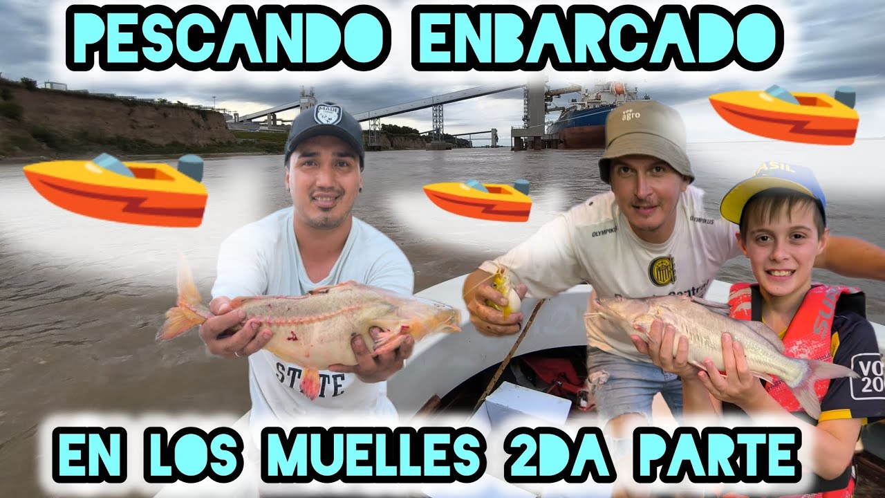 PESCANDO EMBARCADO 2do CAPITULO | con Cristian y Mateo #pesca 