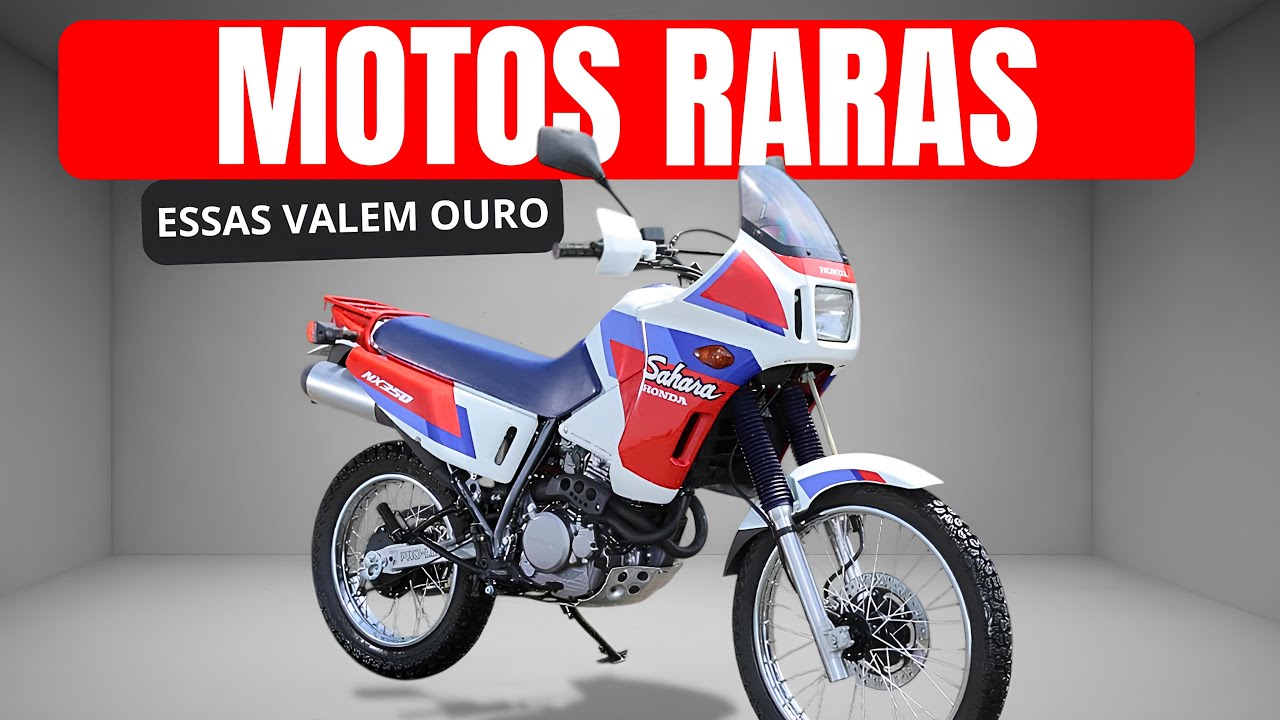 15 MOTOS que VALEM OURO e VOCÊ NEM SABE