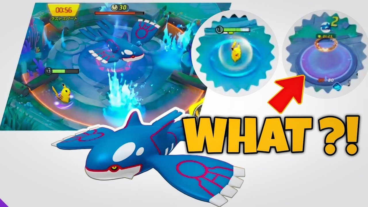 Kyogre's Effects are Broken & the Map is Bigger - Pok&eacute;mon Unite