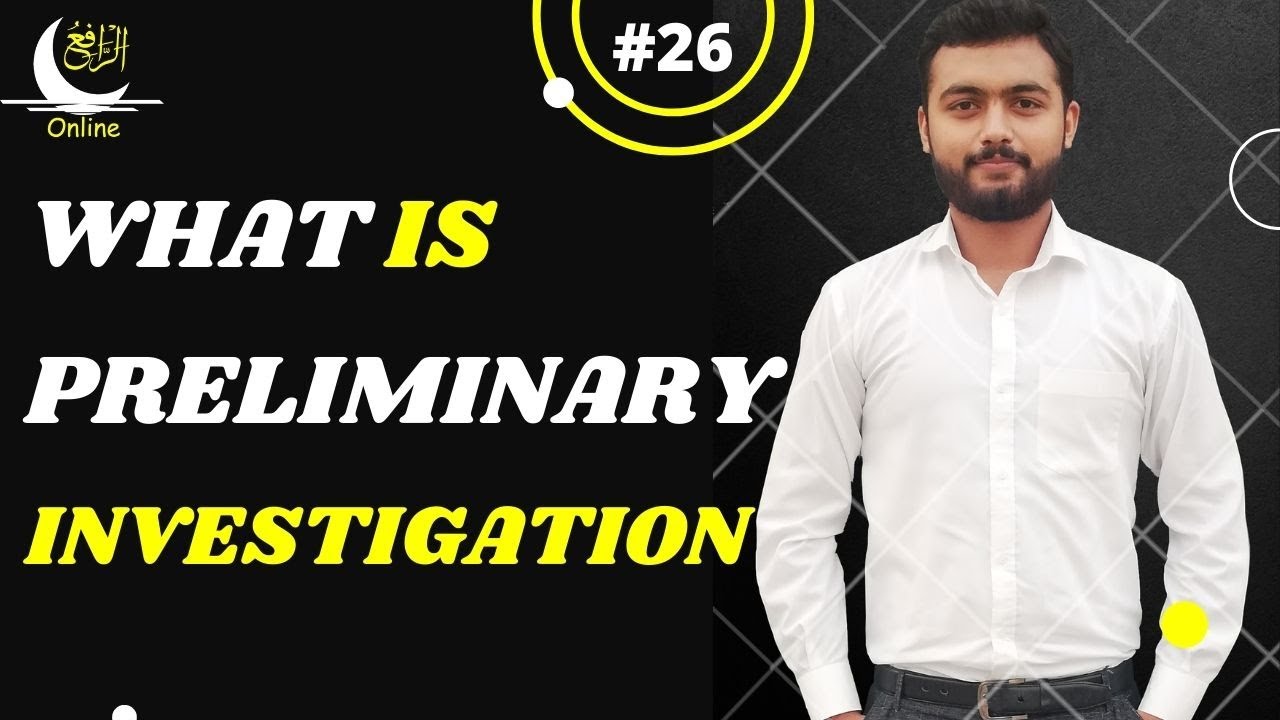 What is Preliminary Investigation ICS computer science urdu/hindi