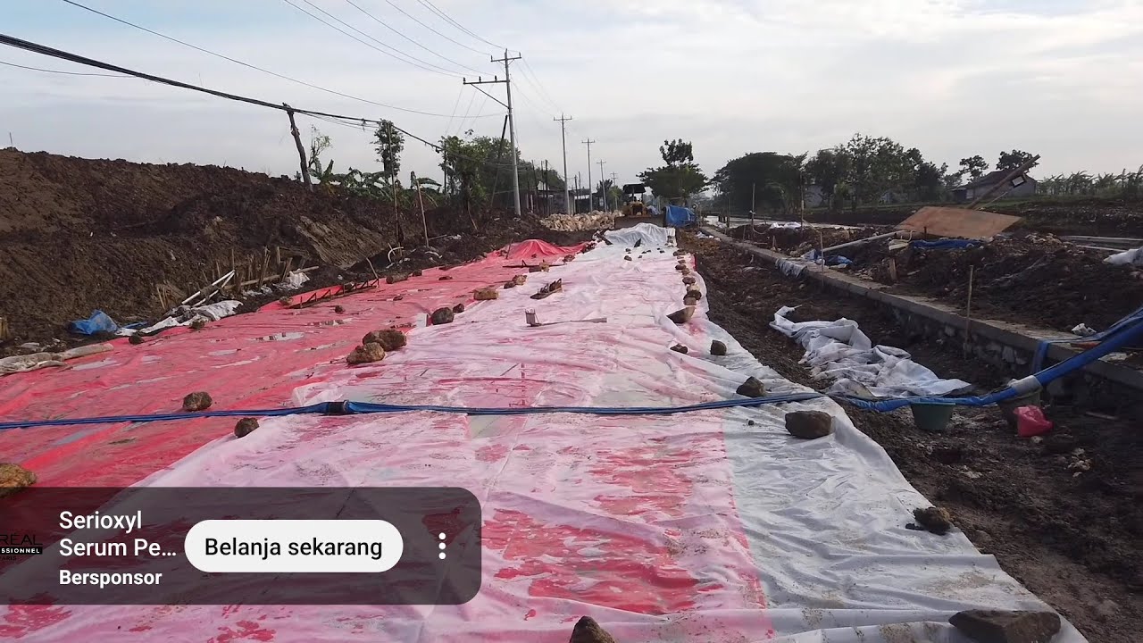 Pantausn H18 Pagi Titik Jebol Wareng Demak Persiapan Pembesian (050326)