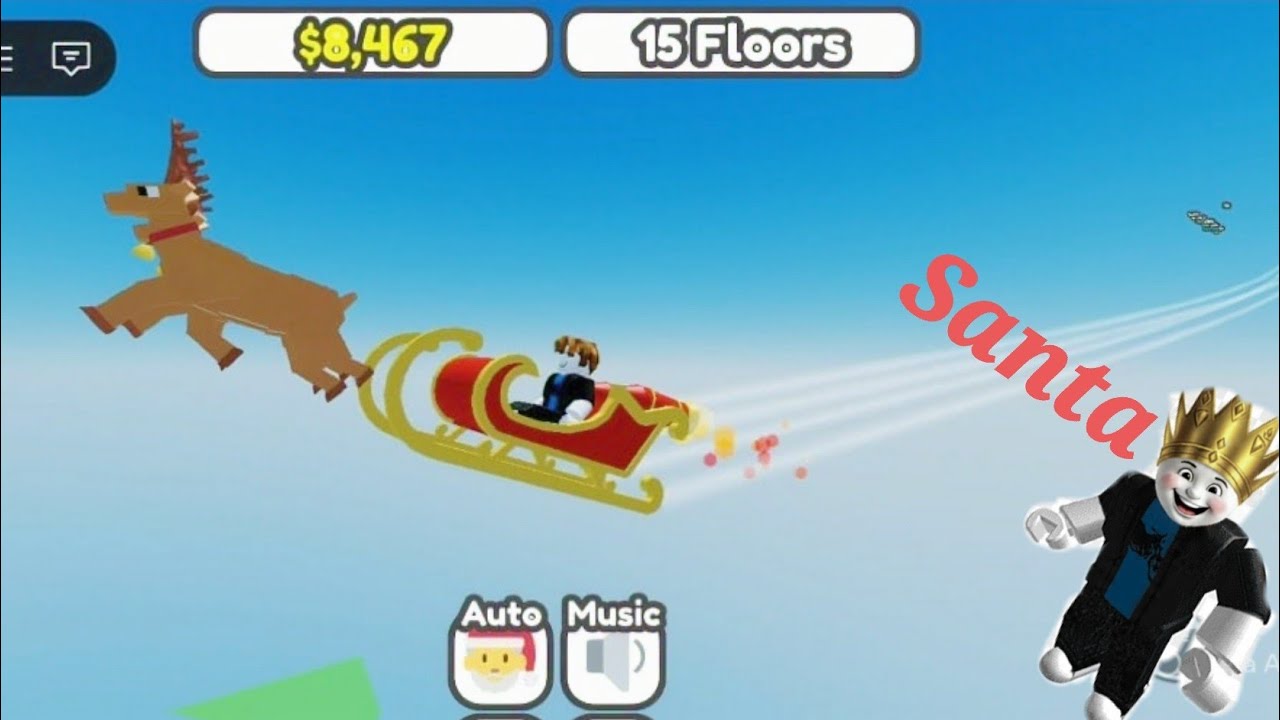 I become Sant |Be Santa |Roblox 