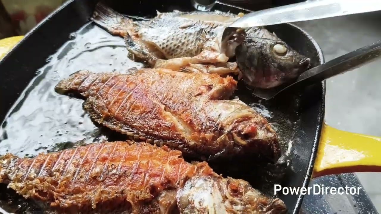 Tilapia ang aming ulam guys... 