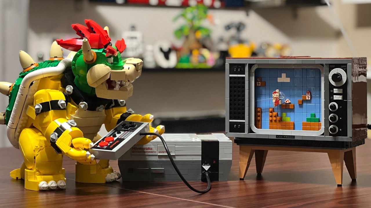 Lego MIGHTY BOWSER #71411 + NES #71374