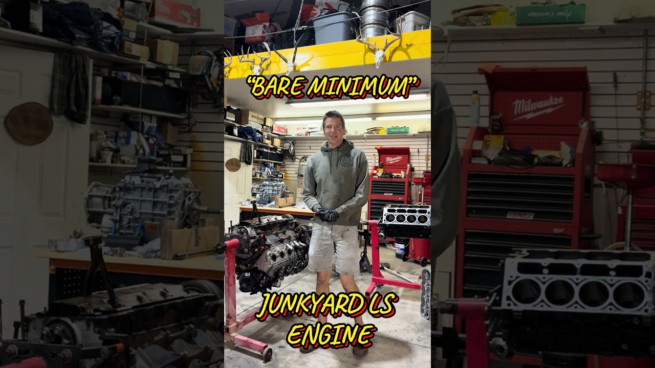 JUNKYARD LS SWAP? Bare minimum refresh list! Includes all oil seals! #lsswap #projectcar