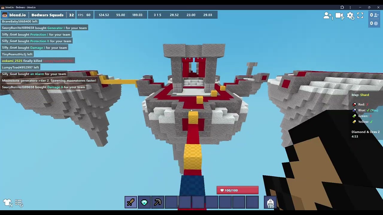 Day 3 Playing Bedwars on Bloxd