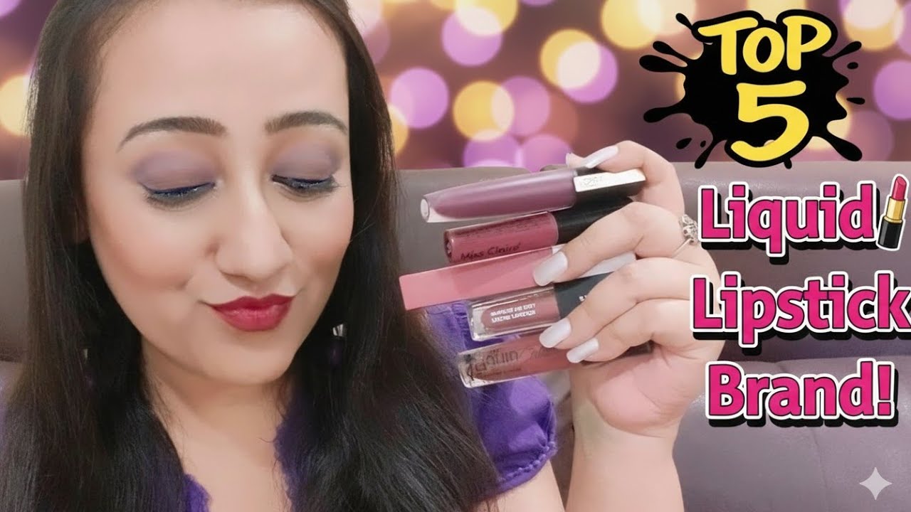 My TOP 5 Liquid Lipstick Brand!! Which Is The Best Liquid Lipsticks In The Market?? What You Apply??