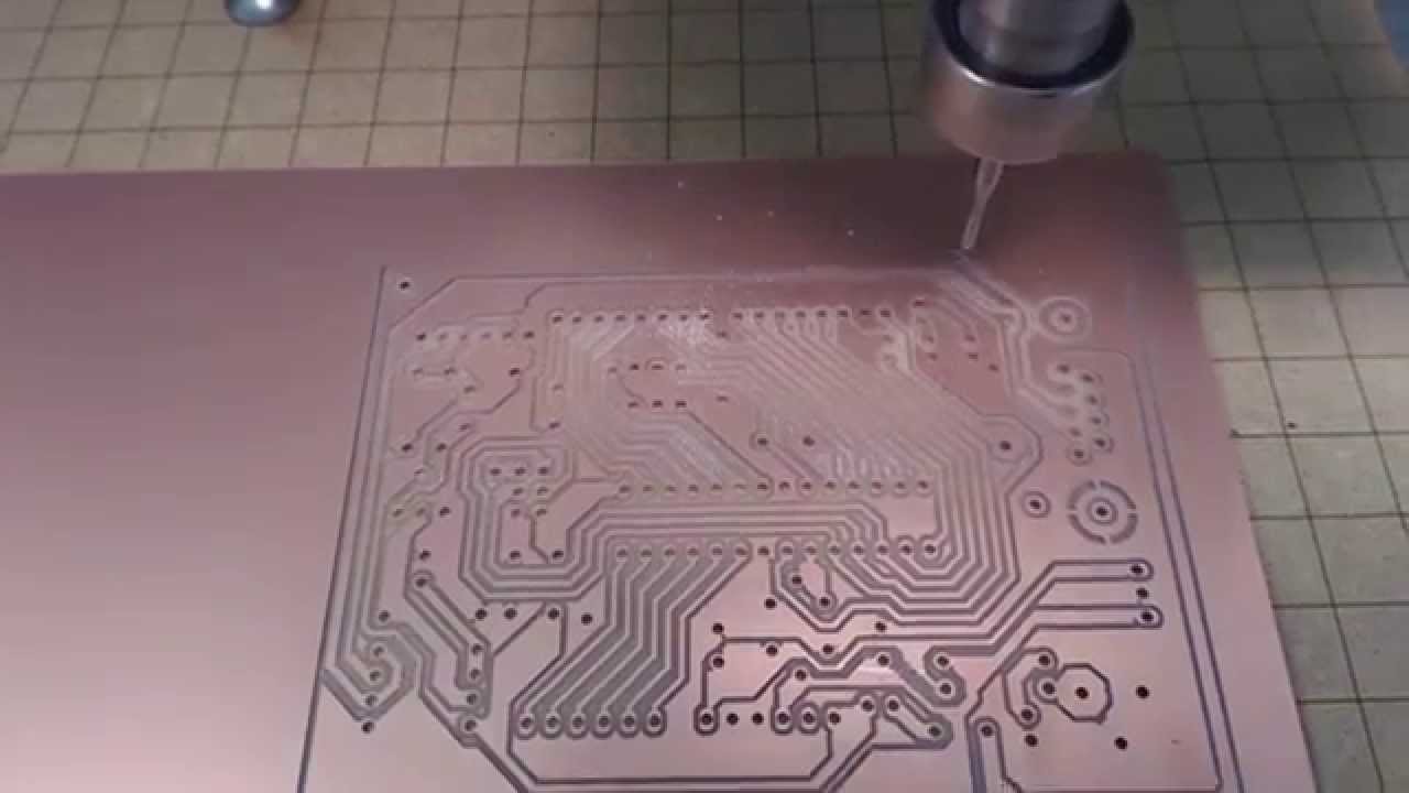 Nomad 883 CNC Machine: PCB Milling