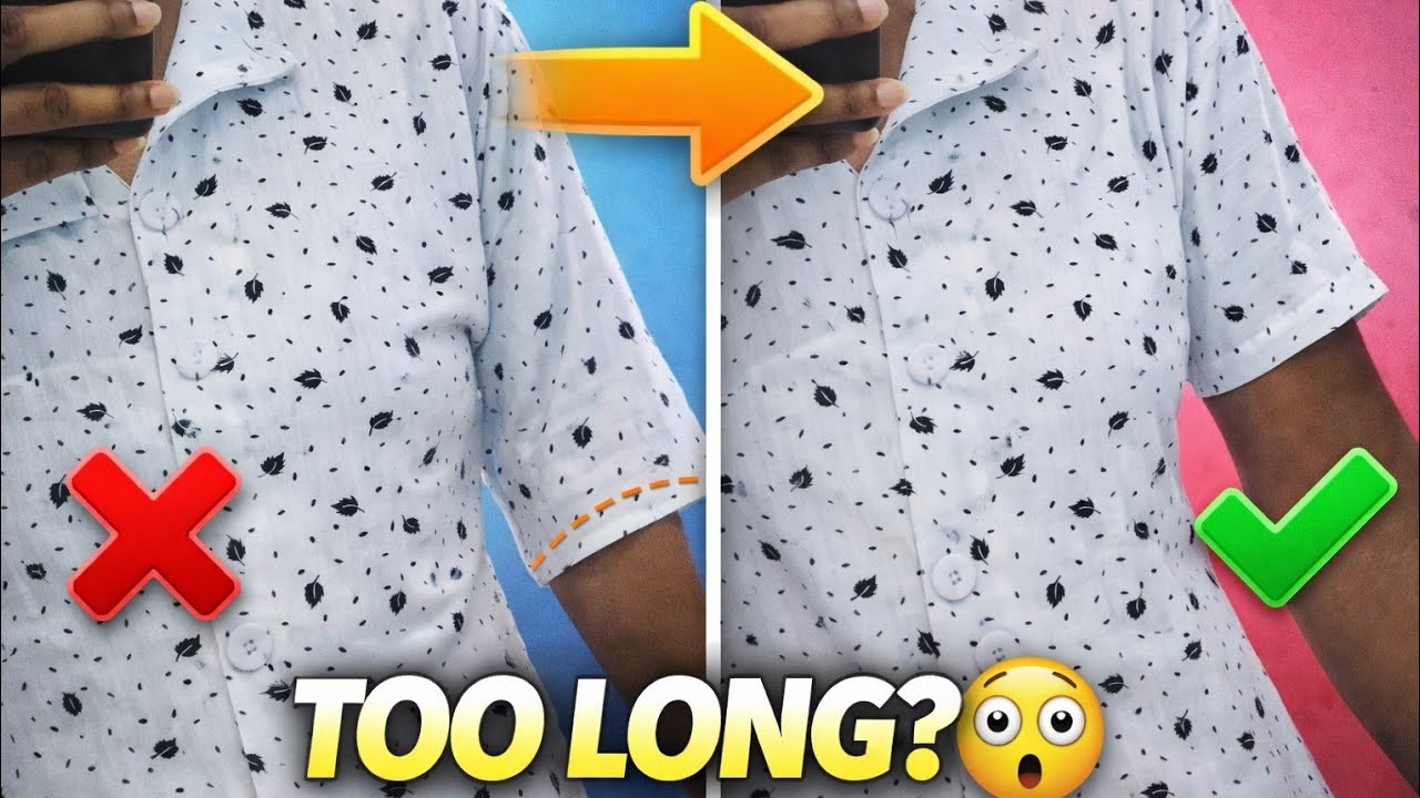 Your Sleeves Are Ruining Your Outfit (Easy Fix!)🔥 👀