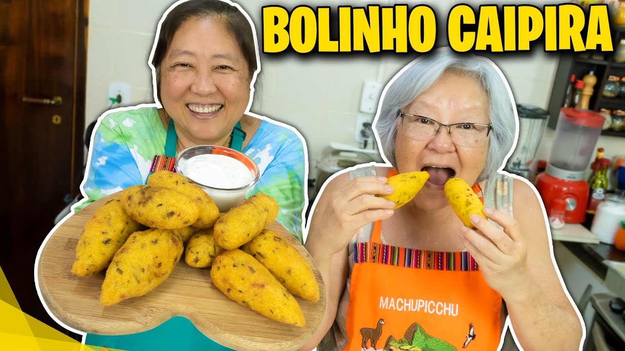COMO FAZER BOLINHO CAIPIRA | TIA DO JOINHA