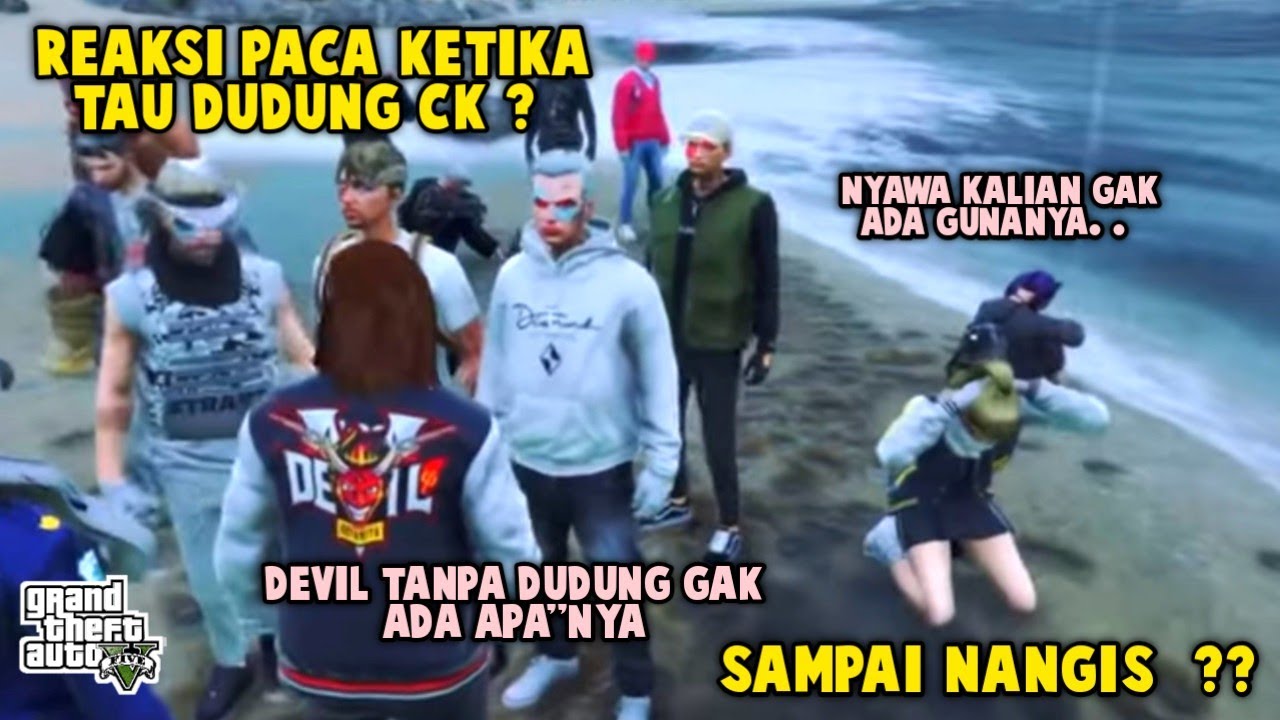 REAKSI PACA KETIKA TAU DUDUNG CK !! - GTA V ROLEPLAY