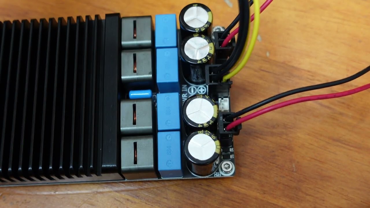 TPA3255 Stereo 300W Bluetooth Amplifier BDM9 Step by Step Connection Guide