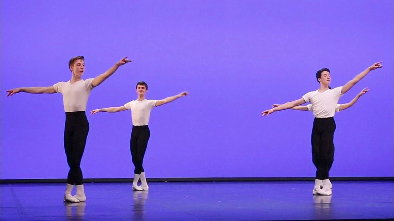 Classe de danse classique garçons 16-17 ans - Pirouettes, batterie / Conservatoire Nat. Sup. Paris