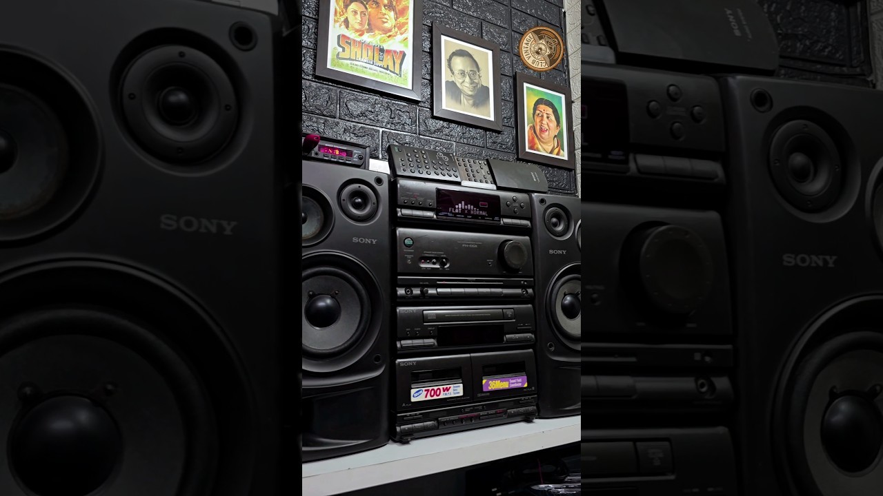 Sony Vintage Music system in 2026?! Still a BASS MONSTER 🔊🔥