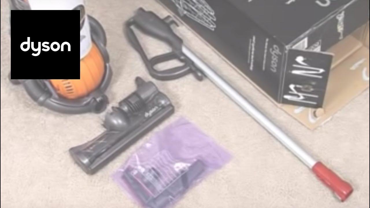 How to set up and use your Dyson DC25 upright vacuum