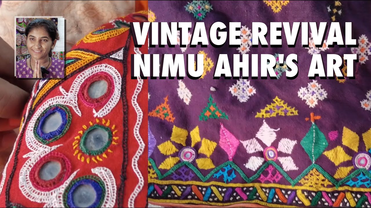 Reviving 500 Years of Heritage: The Magic of Recycled Ahir Embroidery
