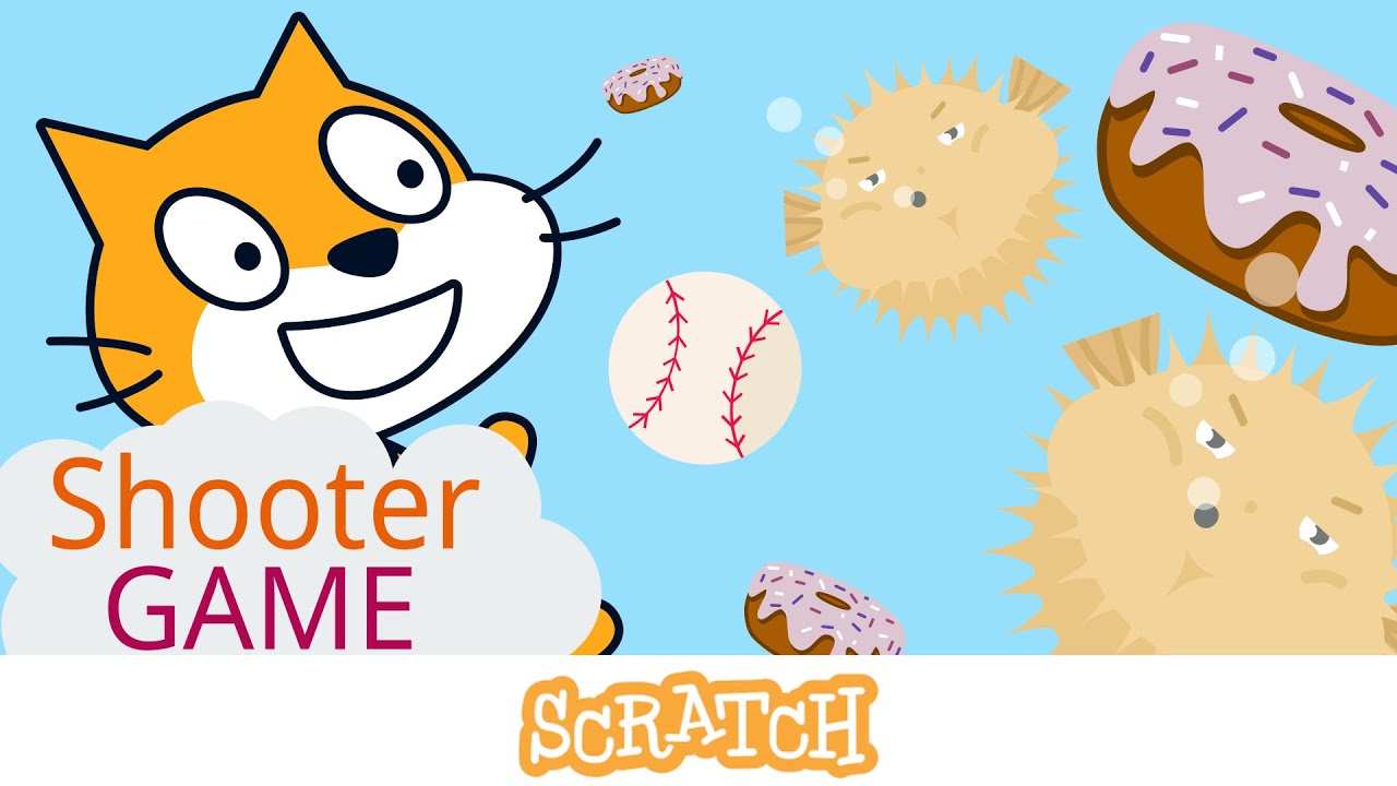 Make a SATISFYING Shooting Game in Scratch