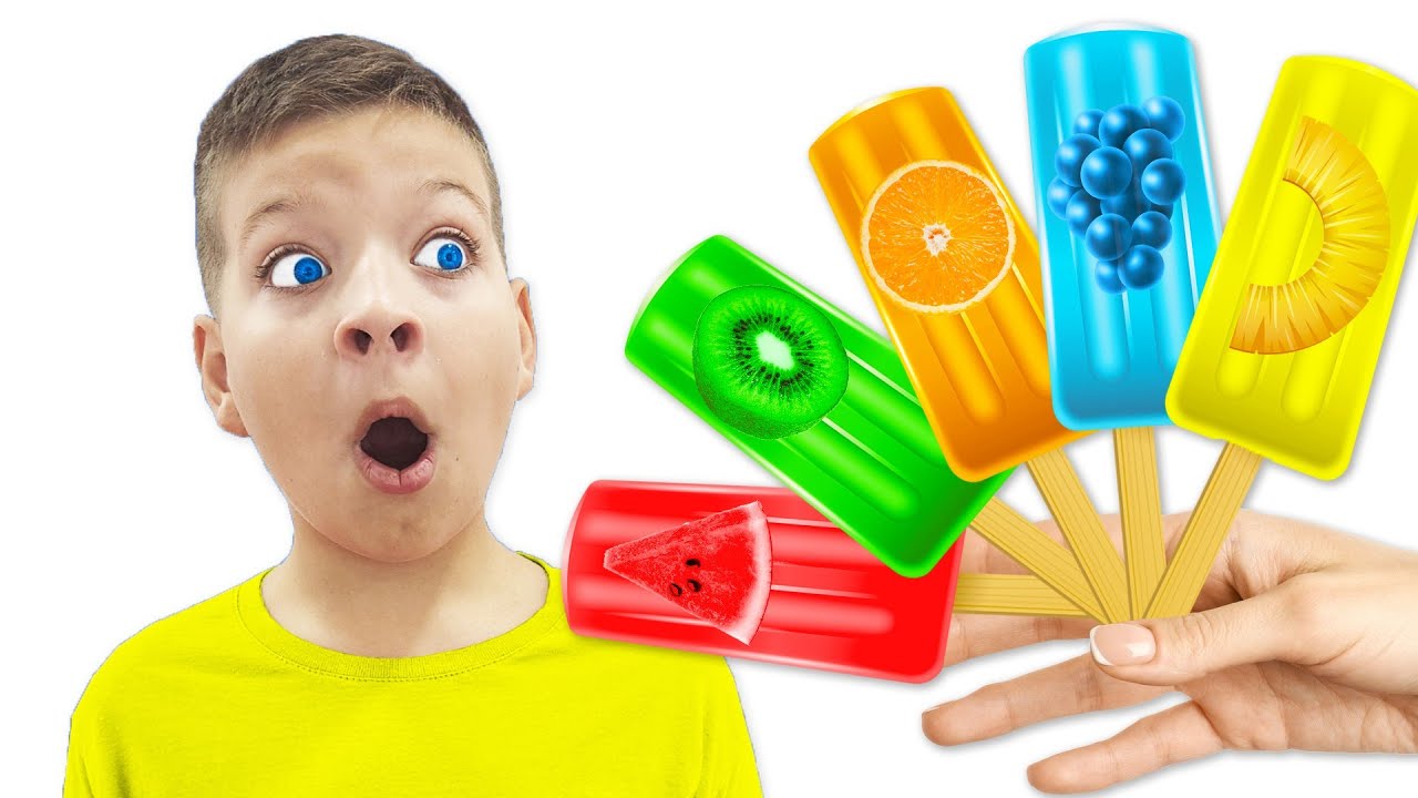 Selling Ice Cream - So Many Ice Cream Song - Healthy Habits for Kids