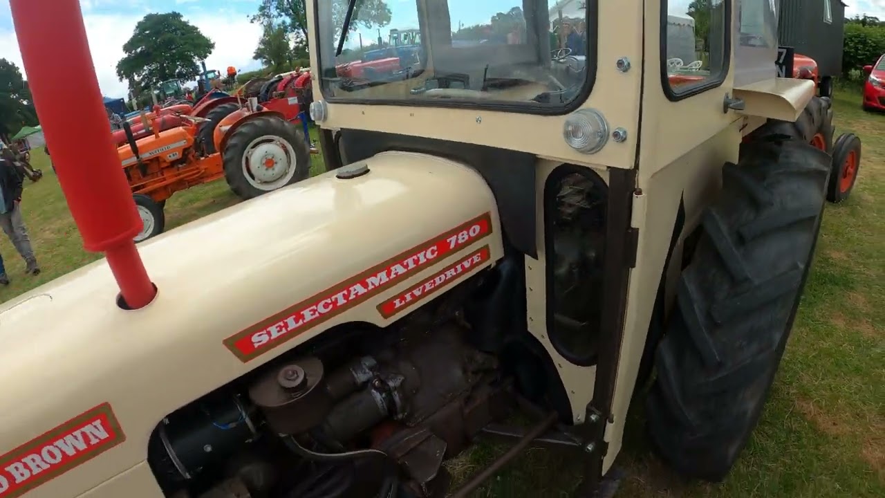 1972 David Brown 780 Selectamatic Livedrive 2.7 Litre 3-Cyl Diesel Tractor (46HP)