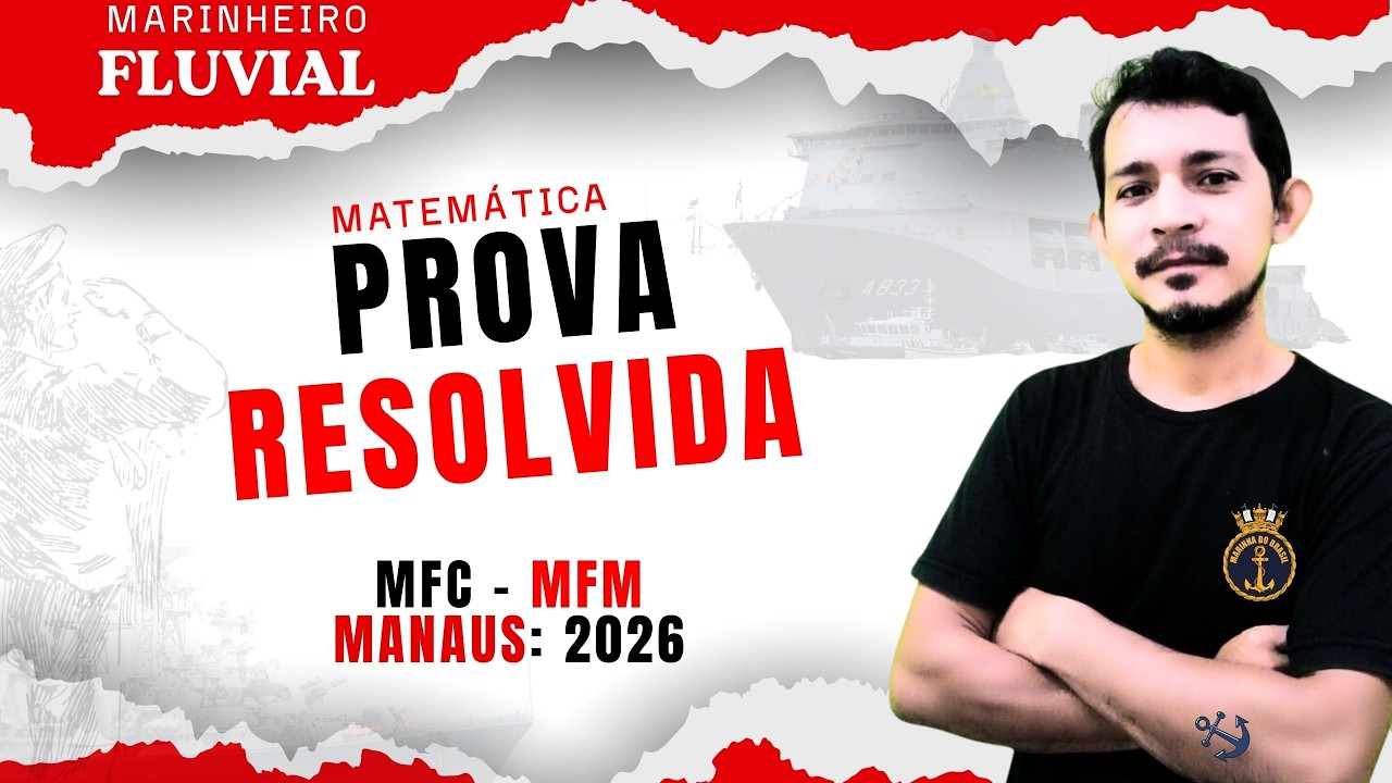 🔴MARINHEIRO FLUVIAL - MANAUS: 2026