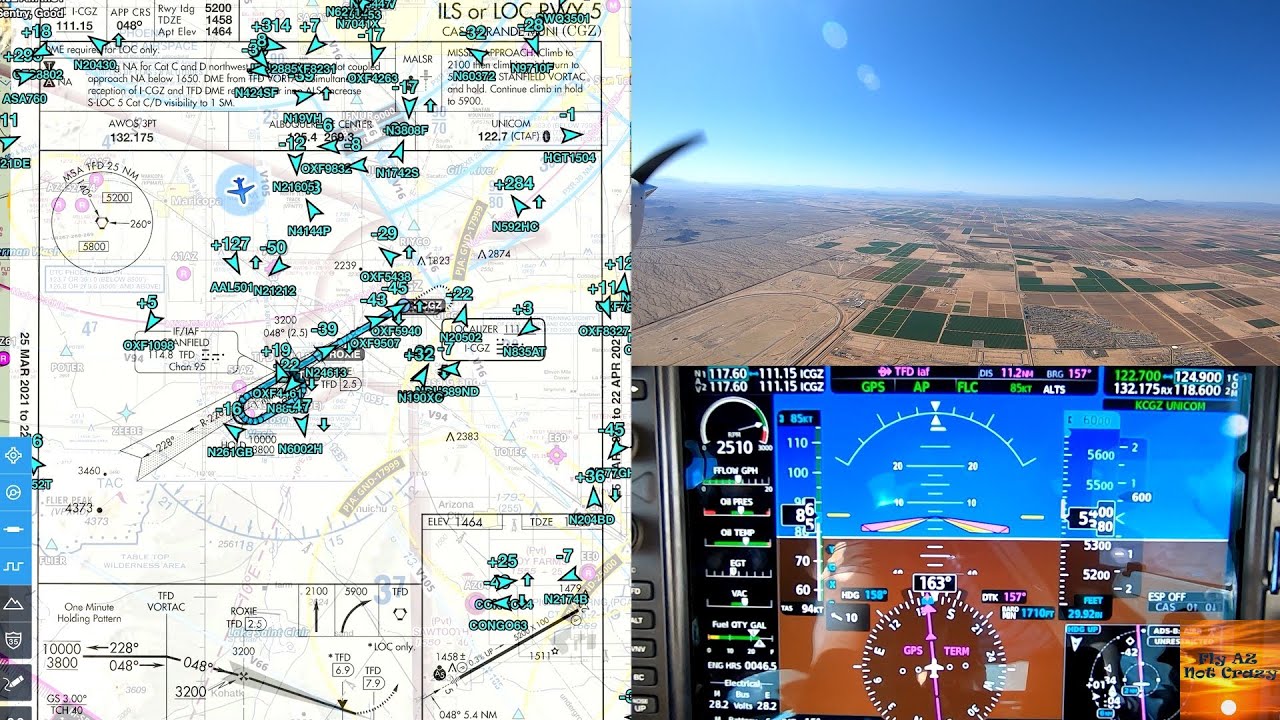 The Stack - Standfield VOR - KCGZ ILS RWY 05