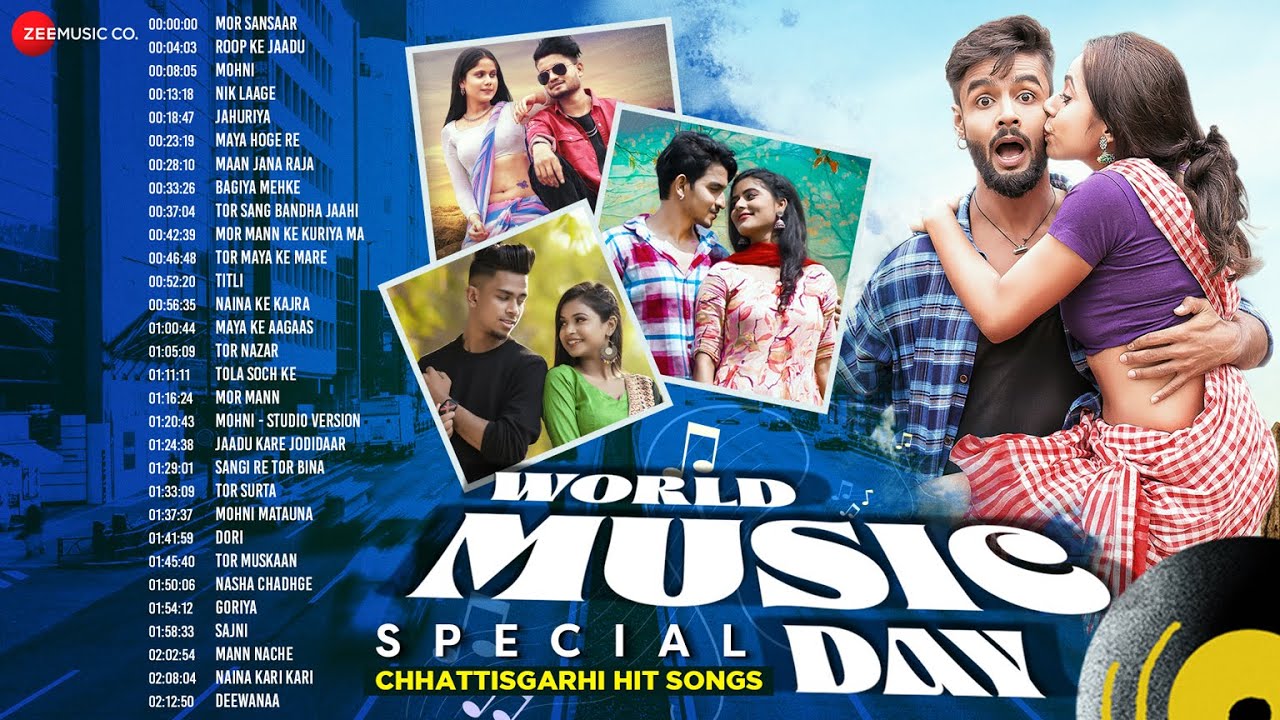 World Music Day Special - Chhattisgarhi Hit Songs | Mor Sansaar | Mohni | Nik Laage & More