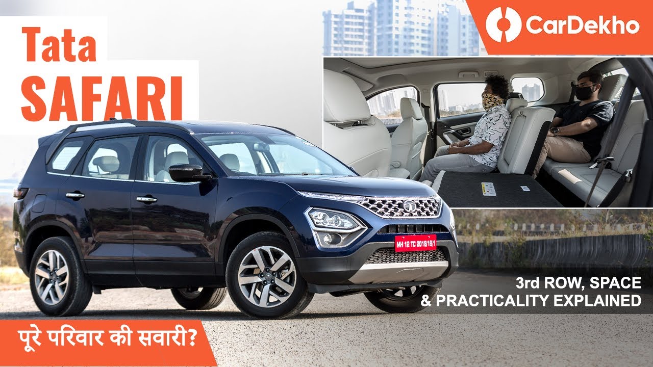 Tata Safari First Drive Review: 7 Questions Answered | 3rd Row Space, Captain Seat Comfort and more!