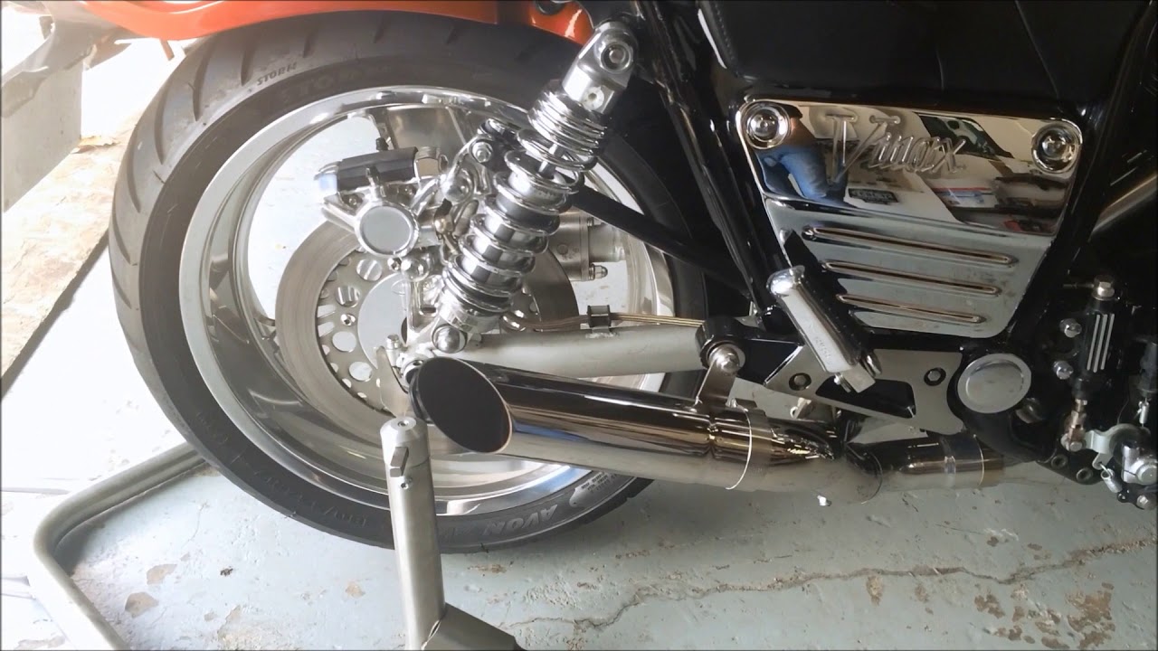Dragstar 4-2-1 Slash Full Exhaust System 1985-2007 Yamaha Vmax