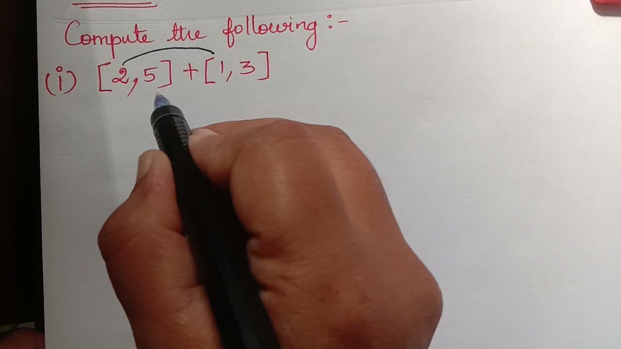 arithmetic operations on intervals|| interval valued arithmetic operations|| fuzzy numbers