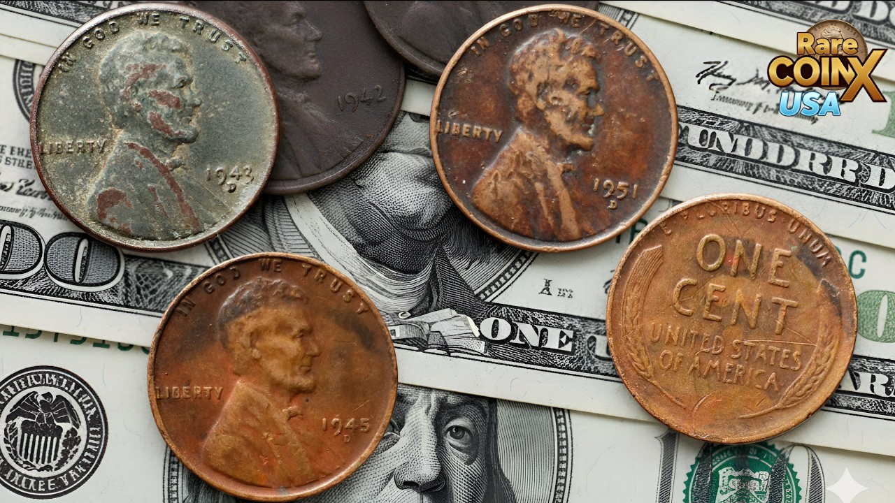 Top 5 Worn Wheat Pennies Worth $400,000+ Even in Poor Condition — Hidden Jackpot!