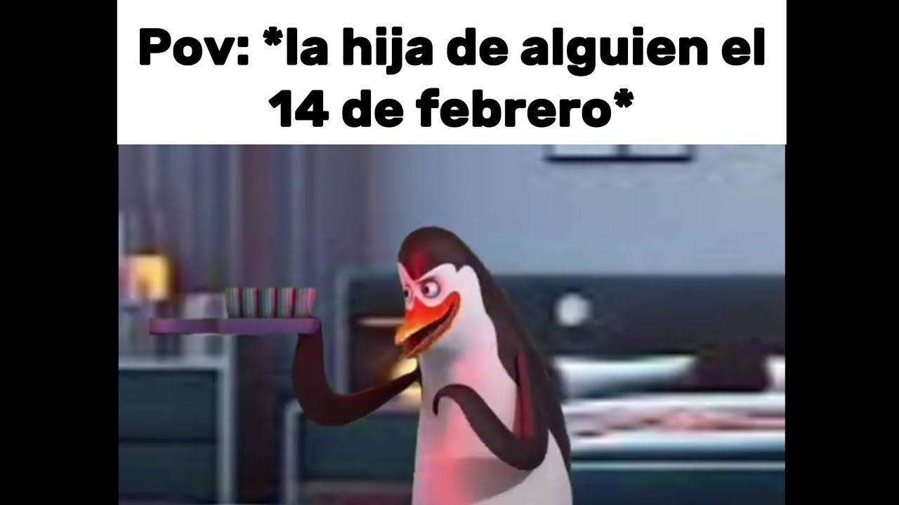 Pov: la hija de alguien el 14 de febrero: