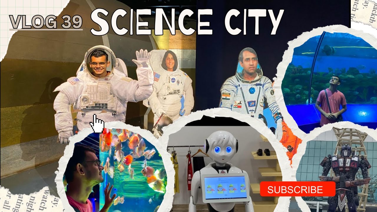 Welcome to Science City!  Full Tour 🧪✨Vlog 39  | Robotics, Aquatic Gallery, IMAX & More!