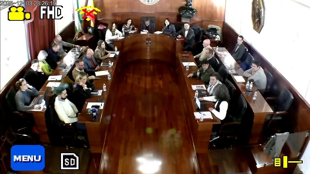 Pleno ordinario del 3 de diciembre de 2025