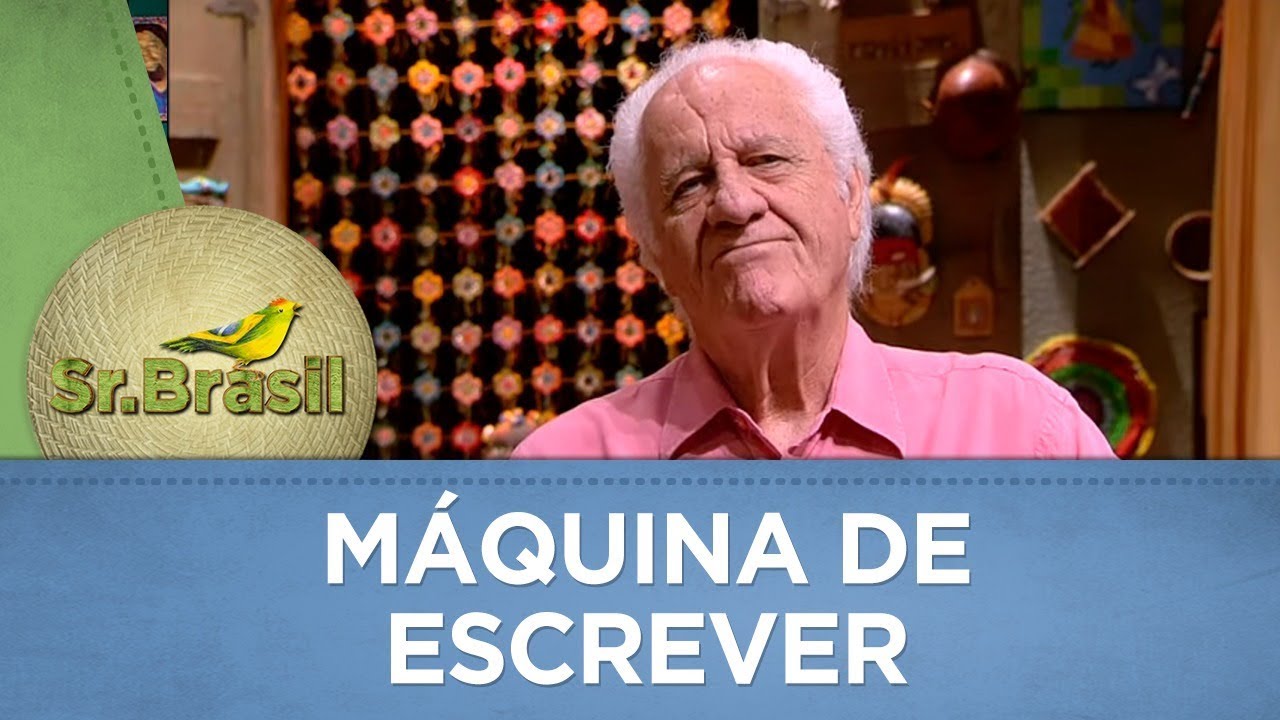 Máquina de Escrever | Rolando Boldrin