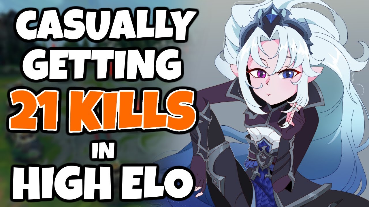 Casual 21 Kill Zoe Game in High Elo, damage chart at end makes it look like a 1v5 | 12.11?
