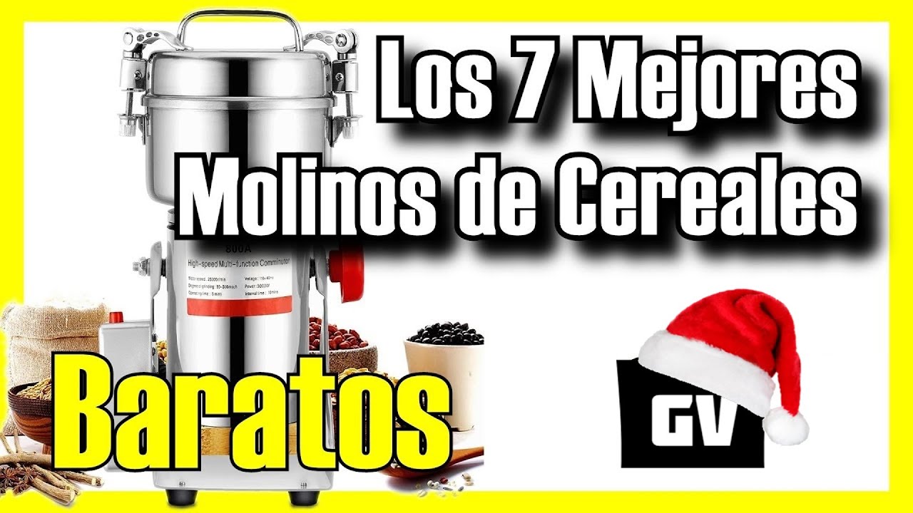 🌾🔥 Los 7 MEJORES Molinos de Cereales BARATOS de Amazon [2025]✅[Calidad/Precio] Manuales / Eléctricos