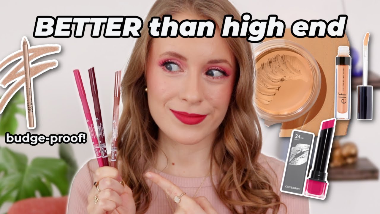 Drugstore Makeup That FEELS High End // Amazing Quality on a Budget