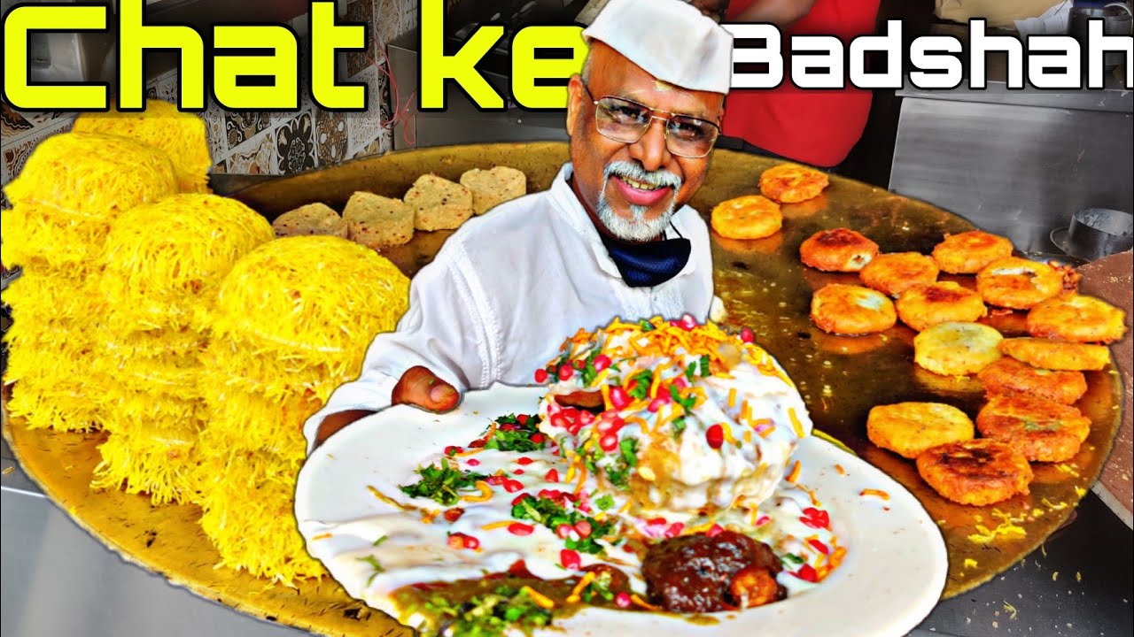 लखनवी Chat के KING ki World Famous Basket चाट | Lucknow | Street food of India
