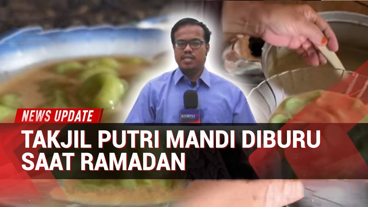 Kuliner Ramadan: Putri Mandi, Kue Ketan Berkuah Manis Turun-Temurun