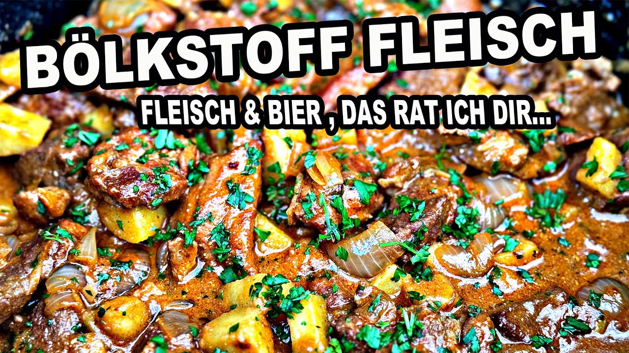 Bölkstoff Fleisch aus dem Dutch Oven | Brauhaus Topf  | The BBQ BEAR