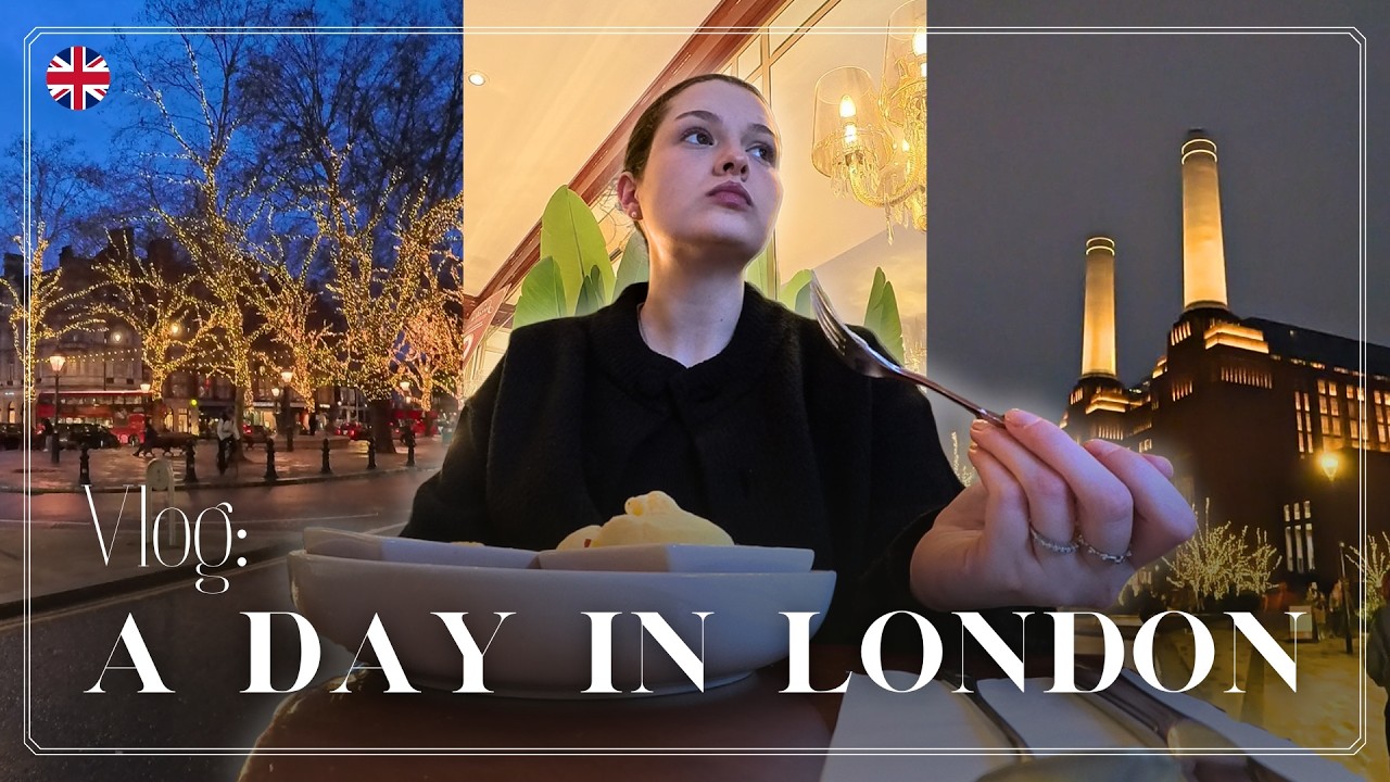 A short & rainy vlog through Chelsea, London ☔🇬🇧 | Life in the UK
