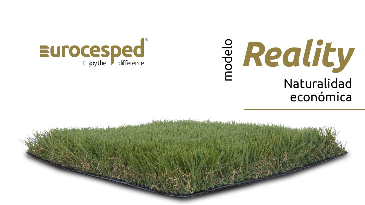 C&eacute;sped artificial color natural | ✅ Reality 40 mm | eurocesped
