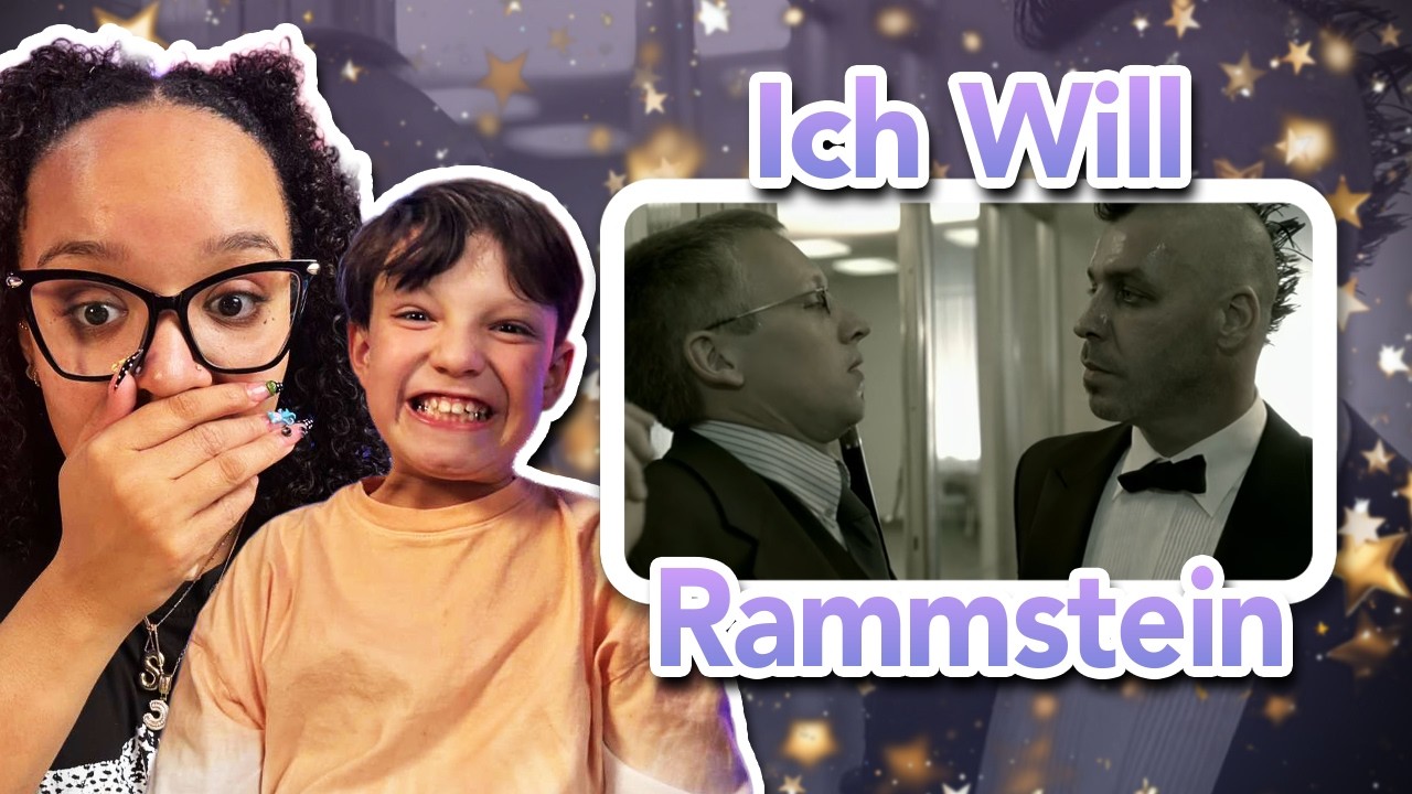Showed My 9 Year Old Brother RAMMSTEIN FOR THE FIRST TIME! Reaction to Rammstein - Ich Will