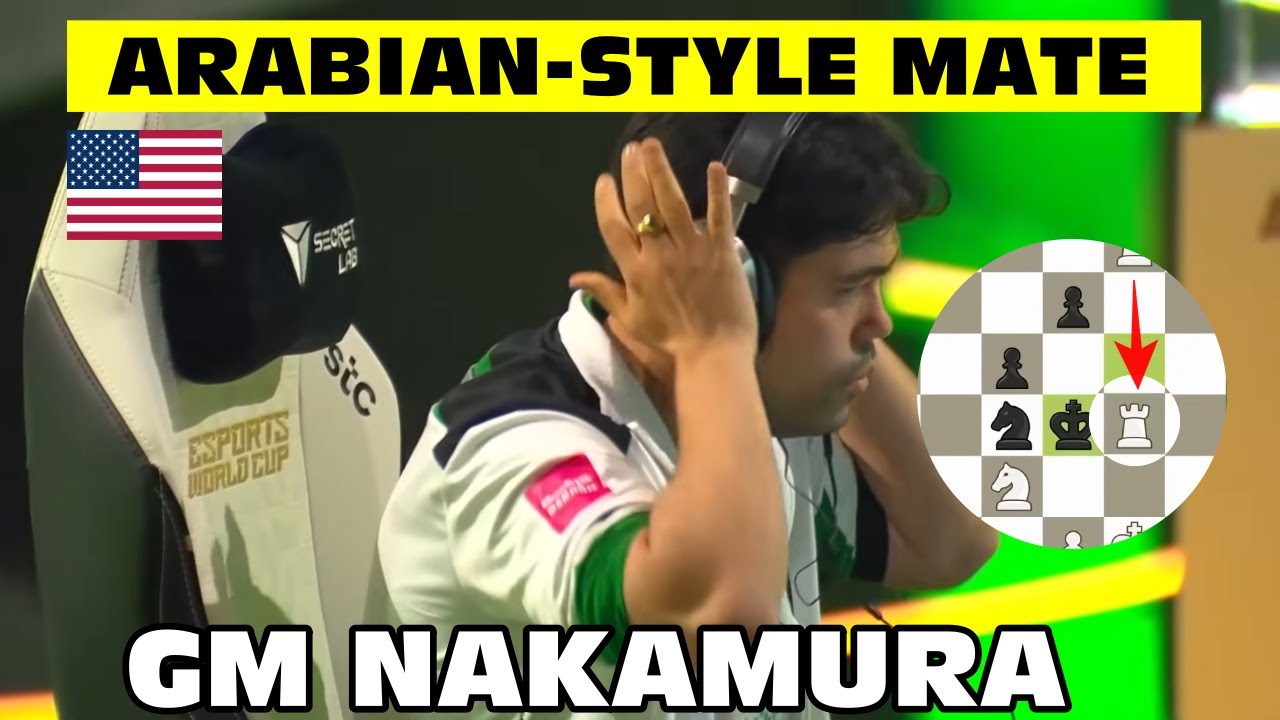 Knight and Rook Dance: Hikaru Revives the Arabian Mate!
