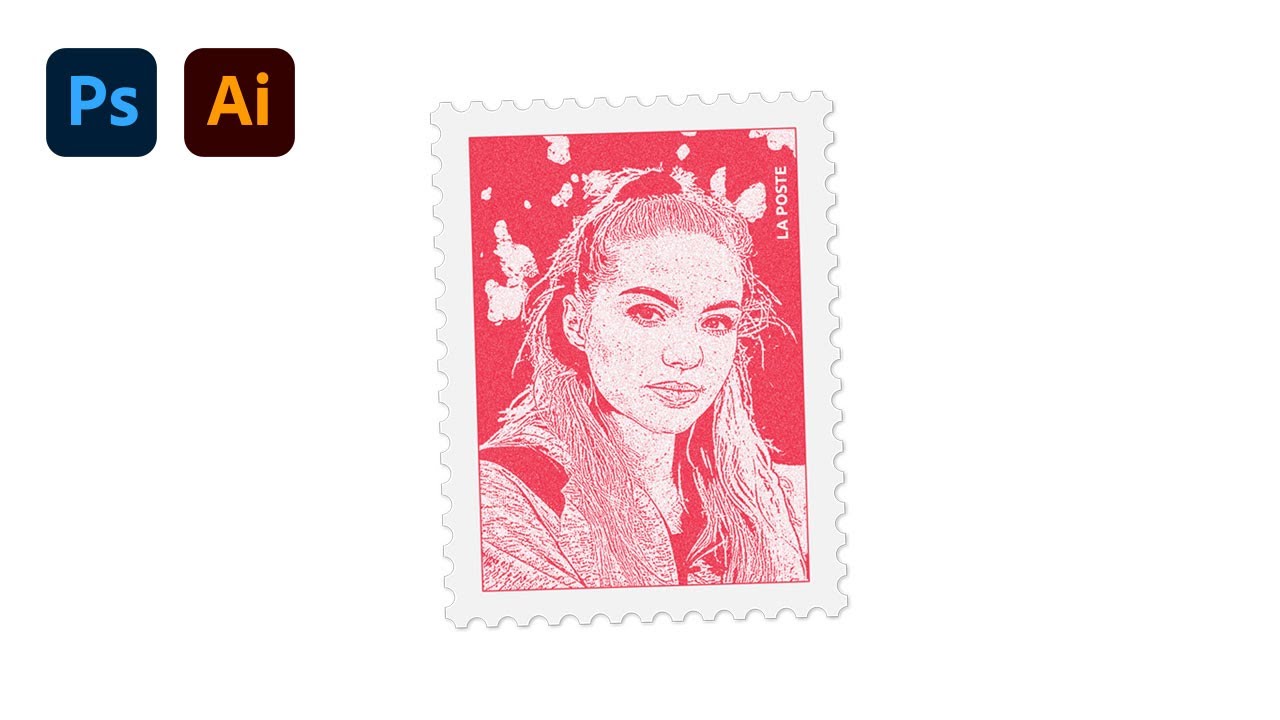 Tuto : Créer un Timbre avec Photoshop et Illustrator !