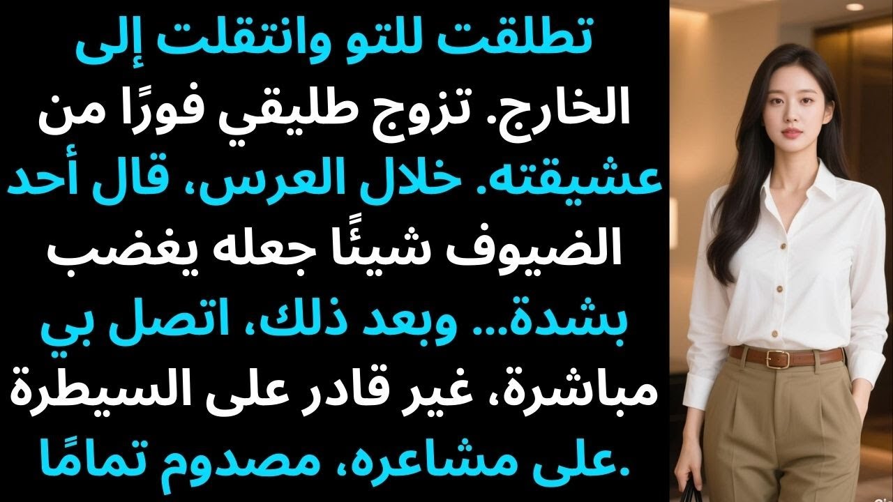 بعد طلاقنا، تزوج طليقي من عشيقته، لكن قال أحد الضيوف شيئًا جعله يبيض من الخوف...