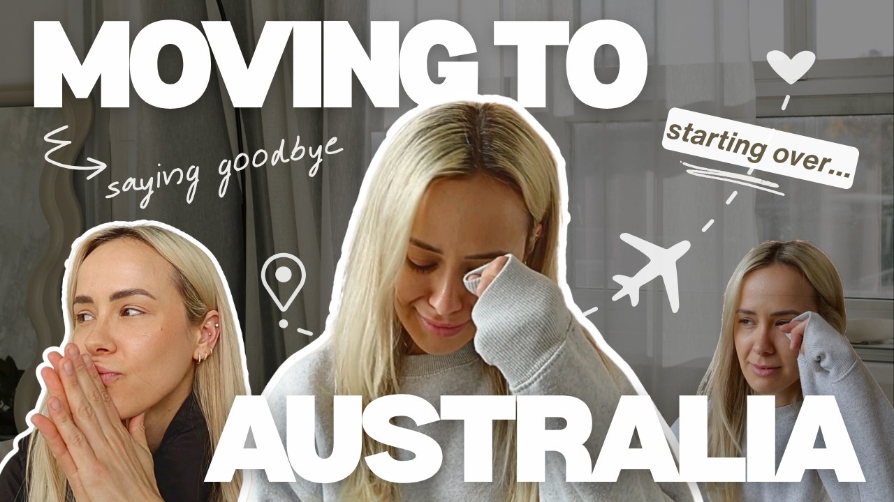 MOVING TO AUSTRALIA 🇦🇺 | selling everything & starting over alone...
